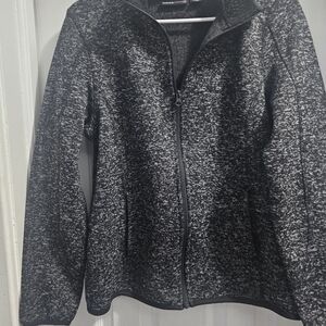 Swiss Tech Kids Black and Gray Zip-Up Jacket